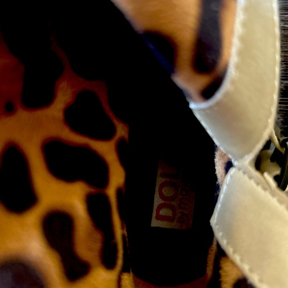 Leopard inner design ankle boots - Picture 6 of 7